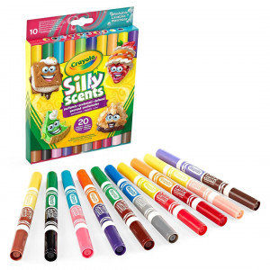 Dvipusiai kvepiantys flomasteriai Silly Scents 10 vnt.