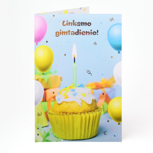 Muzikinis atvirukas su voku