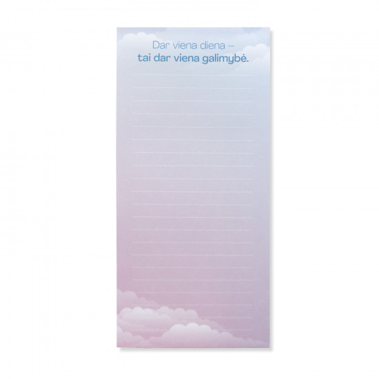 Magnetinis bloknotas
