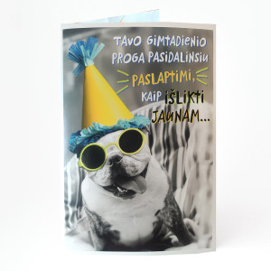 Muzikinis atvirukas su voku