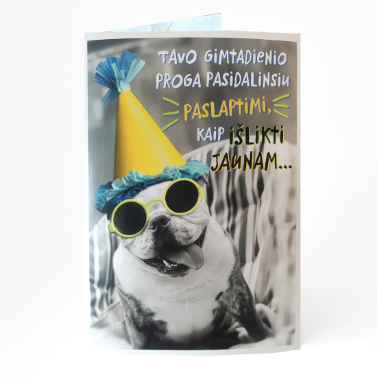Muzikinis atvirukas su voku