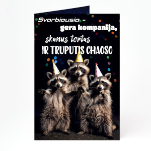 Muzikinis atvirukas su voku