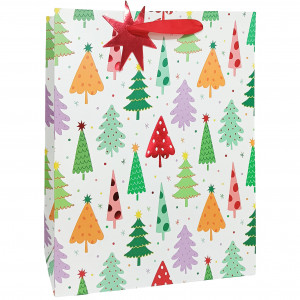 Kalėdinis dovanų maišelis labai didelis