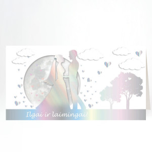 Prabangus sveikinimo atvirukas