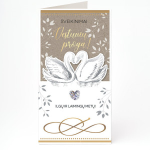 Prabangus sveikinimo atvirukas