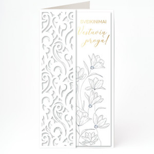 Prabangus sveikinimo atvirukas