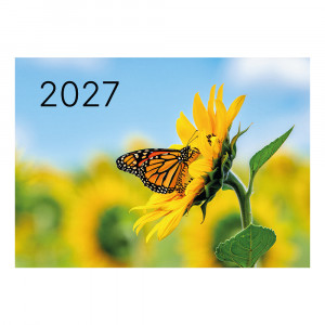 Sieninis kalendorius su juostele 2027