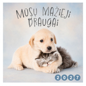 Sieninis kalendorius Mūsų mažieji draugai 2027